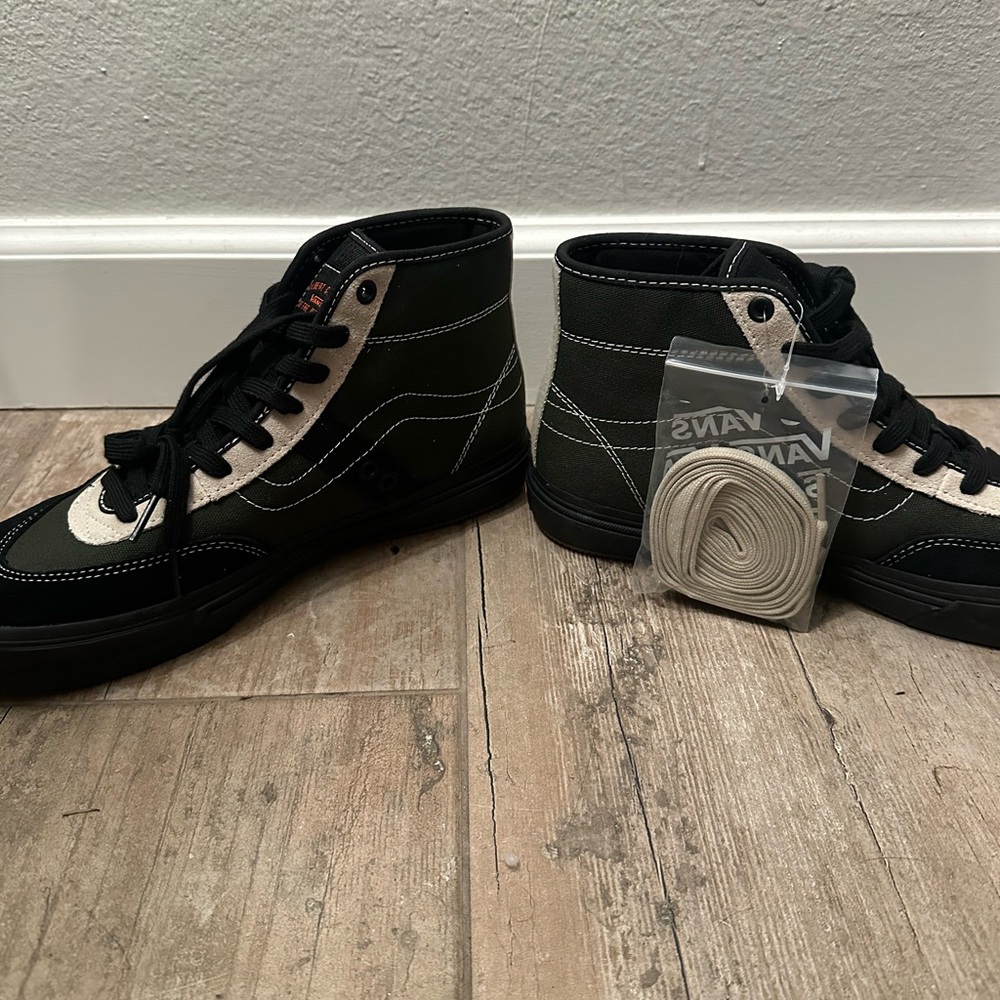 Vans Gilbert Crockett High Forest Black Skate Shoe VN0A5JIGACW - Picture 2 of 5